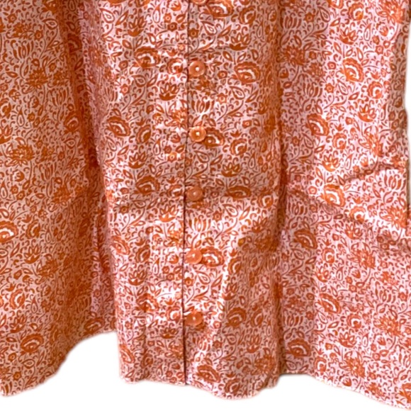 Parker Gloria Floral V-Neck Button-Down Top - Picture 7 of 16